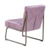 ACME Loria Accent Chair in Wisteria Top Grain Leather AC00657