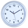 Silver Wall Clock with Hidden Safe - 10 inches by 10 inches