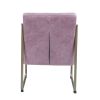 ACME Loria Accent Chair in Wisteria Top Grain Leather AC00657