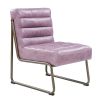 ACME Loria Accent Chair in Wisteria Top Grain Leather AC00657