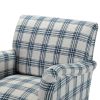 Picchu Amchair,PLAID NAVY