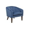 Upholstered Tufted Mid-Century Accent Chair
