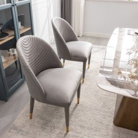 COOLMORE Accent Chair ,leisure single chair with Solid wood foot,2PC/SET (Color: as Pic)